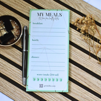 Wellness Notepad Set